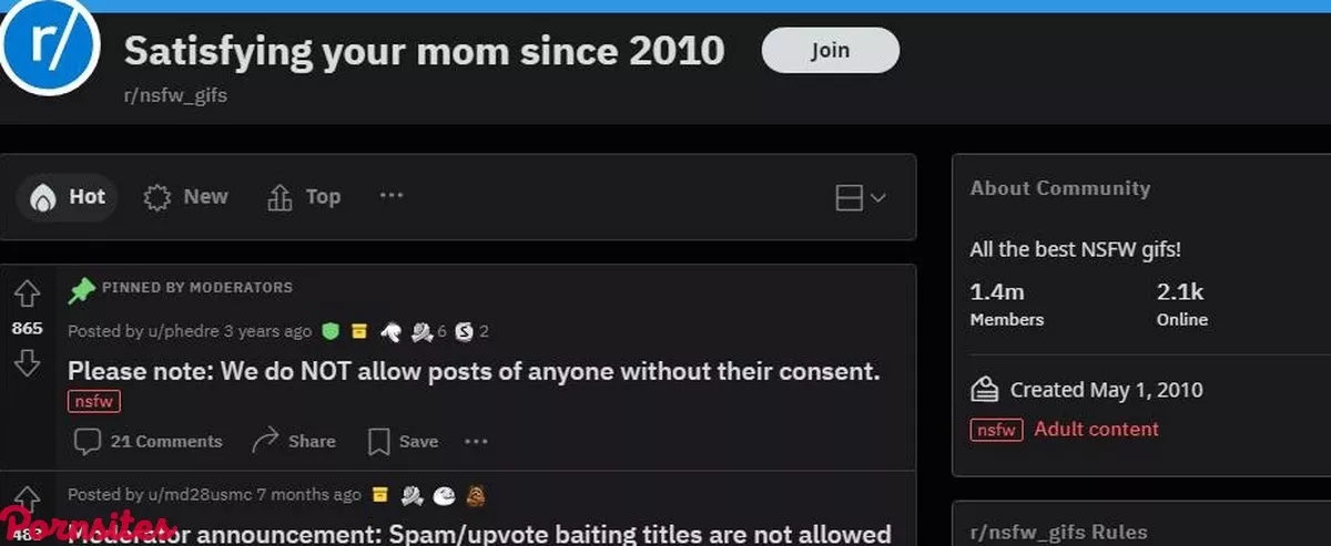 Reddit NSFW GIFS